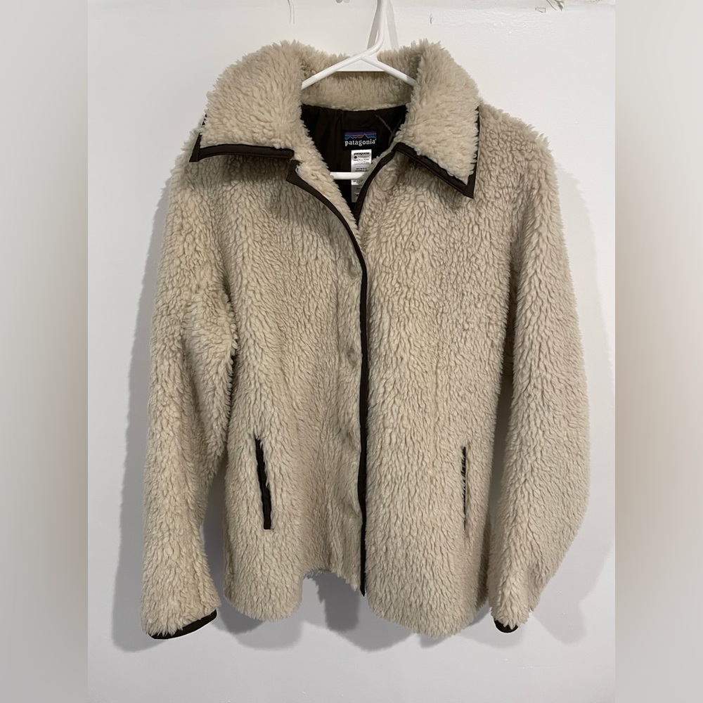 Patagonia womens sherpa fleece jacket